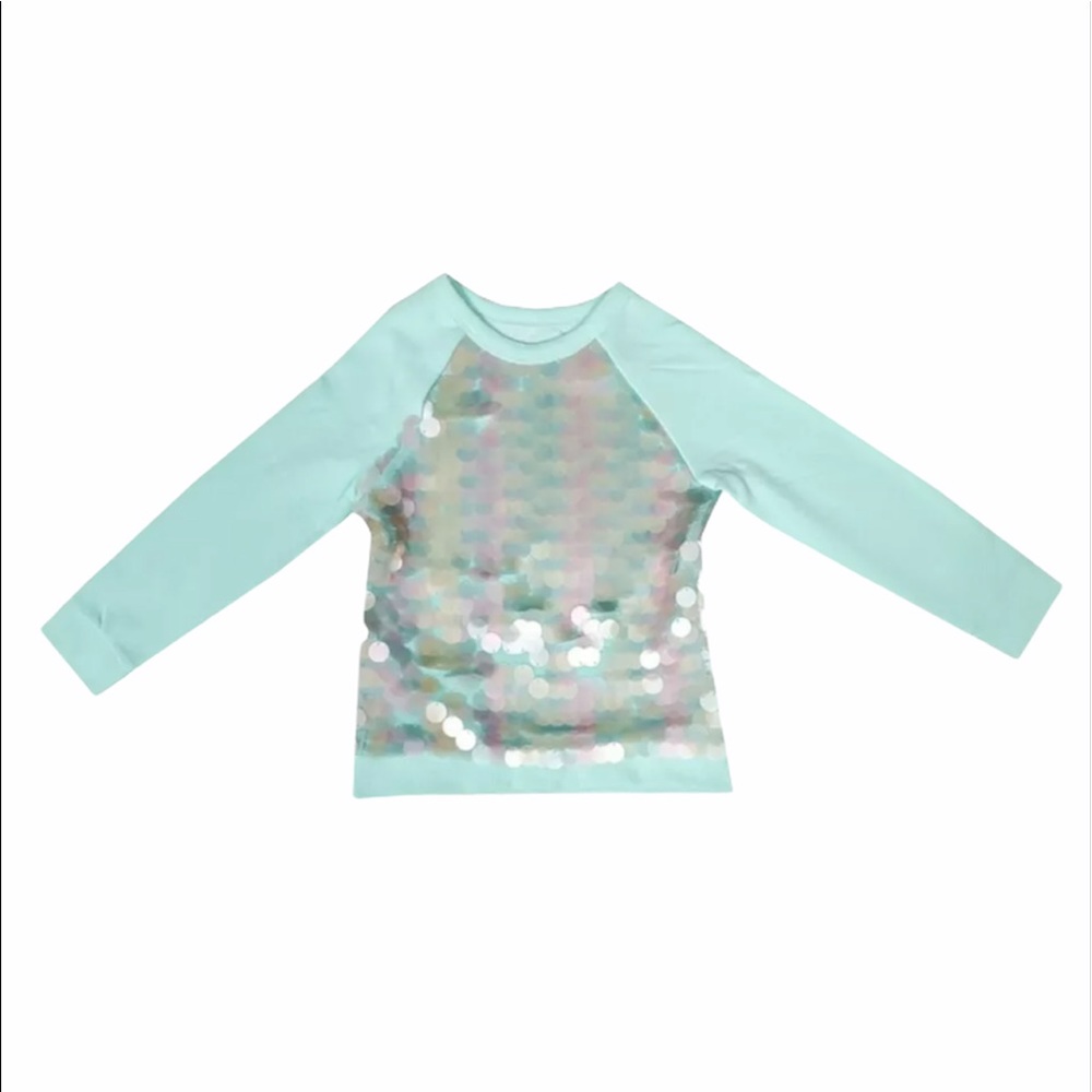 Cat & Jack Girls Flip Sequin Pullover NWOT